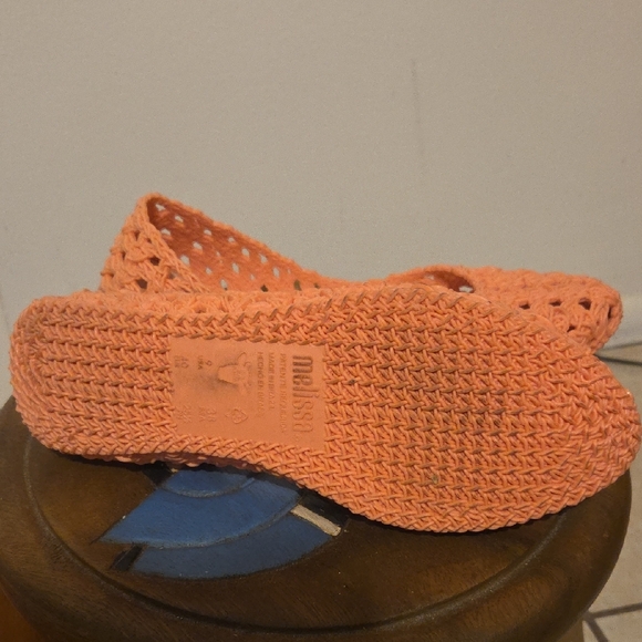 Melissa Campana Women's Coral Flats - Picture 4 of 5